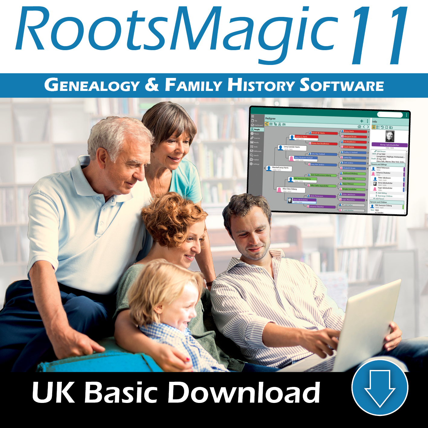 RootsMagic 11 UK Basic