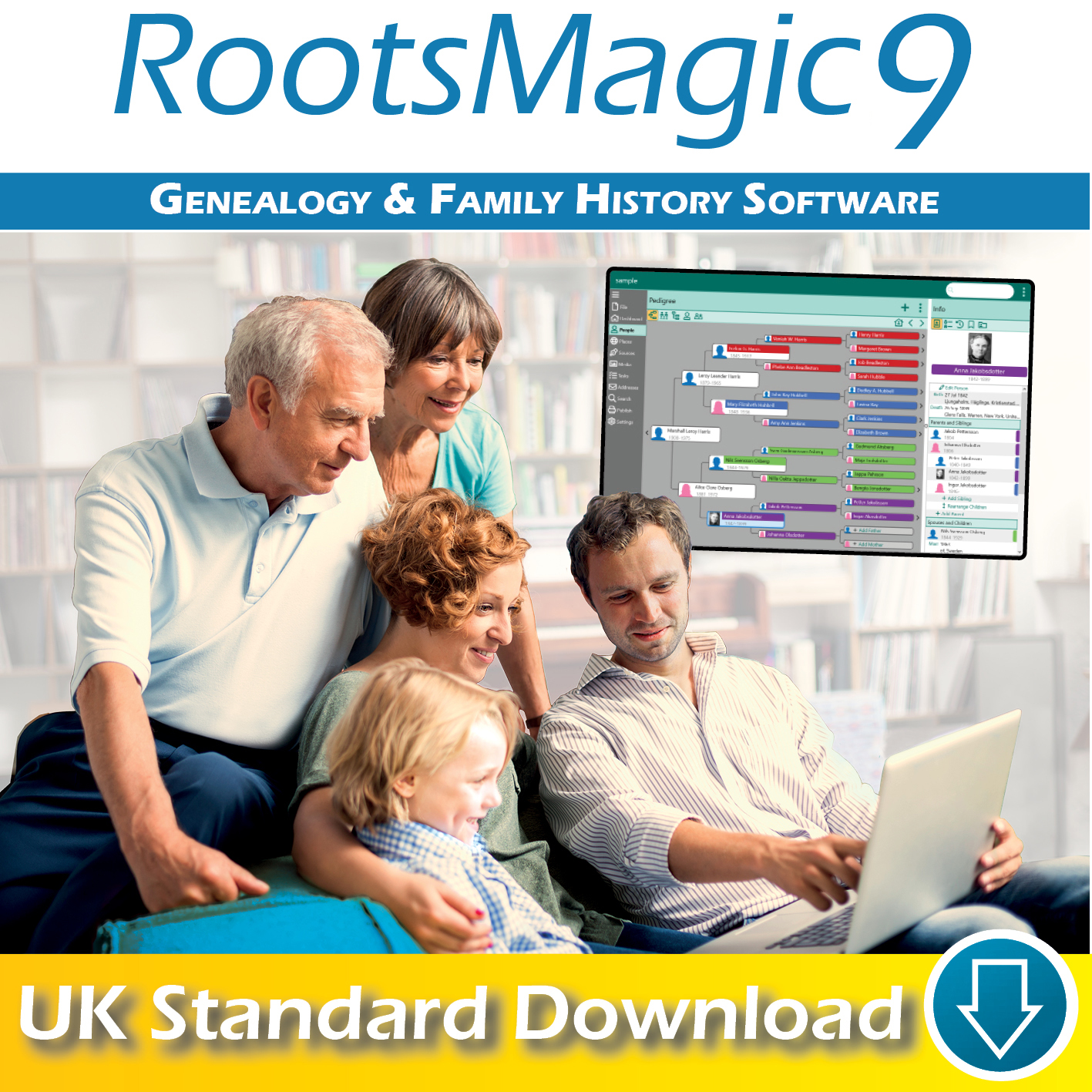 RootsMagic UK Standard